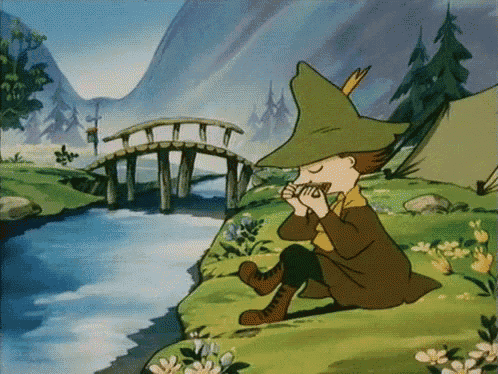 Snufkin from Moomin